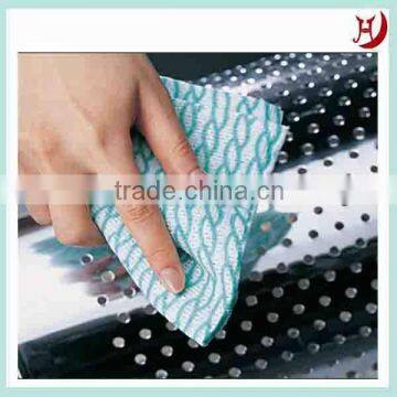 Oil absorbent Cross lapping Single Pack Wet Wipes Cleaning Wipes Nonwoven Fabric
