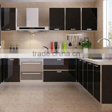 HIGH GLOSS FINISH KITCHEN CABINET