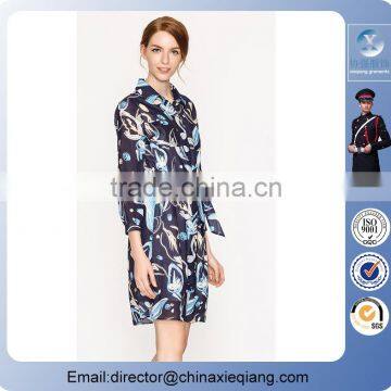 2016 Fashion Ladies Designer Printed Maxi Dress Women Floral Maxi Dress