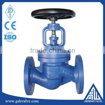 DIN standard bellow globe valve/stop valve