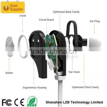 2016 Newest Limited Design QY9 V4.1 APT-X Wireless Bluetooth Sport Earphone Headset photo-4