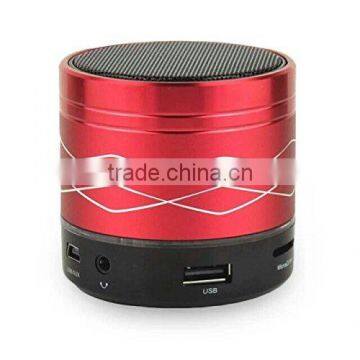MINI Bluetooth LoudSpeaker,LED Light Metal Steel Wireless Speaker Music Amplifier photo-5