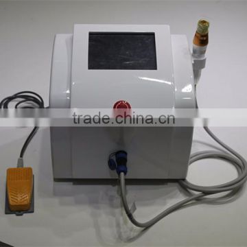 2015 new developed portable microneedle rf fractional skin tightening fractional rf skin tightening machine