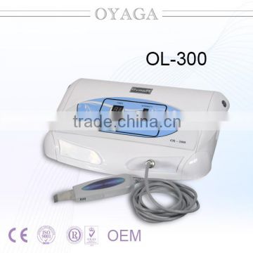 Hotsale Ultrasonic skin scrubber/Ultrasonic peeling skin cleaner device OL-300