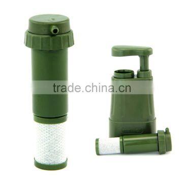 Good Quality Outdoor Plastic Bottle With Filter Camping Outdoor Portable Water Filter photo-2