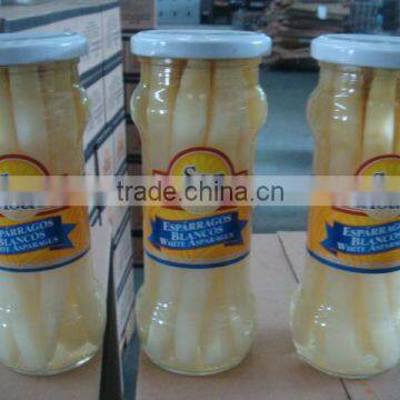 212ml/370ml/720ml Canned White Asparagus in jar with Price