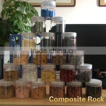 High-molecular Polymer Industrial Color Rock Flakes, Composite Rock Chips photo-6