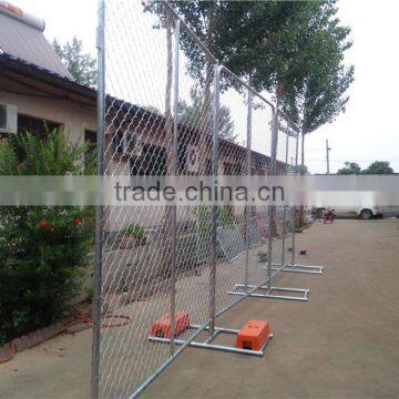 Hot Dipped GalvanisedTemporary Construction Chain Link Fence/6'X12'Temporary construct chain link fence