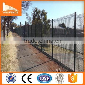 South Africa high security low price powder coated clearvu pool fence