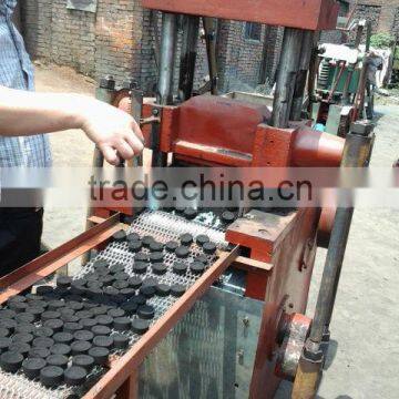 round barbeque briquette making machine