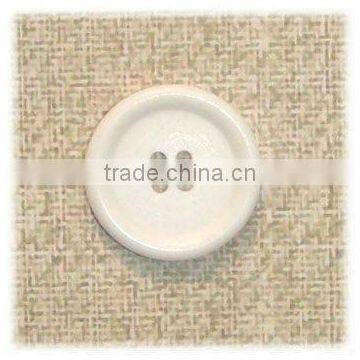 Real White Cattle Bone Button Buttons for Garments