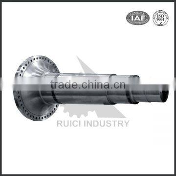 Carbon steel customized circular saw shaft with cnc machining