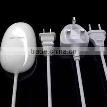 The Mouse Shape Fashional 3 USB Charger Ports Socket photo-5