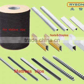 mattress steel fasteners staple