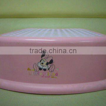 minnie plastic step stool,kids plastic step stool ,minnie step stool