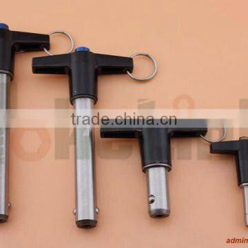 High quality precision stainless steel T handle quick release pin ball lock pin for speaker line array system