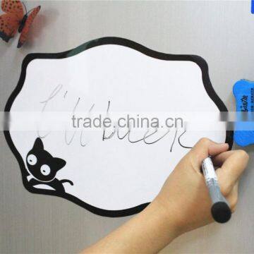 Removable Whiteboard Stick on Fridge Whiteboard Magnet Message Board Soft White Board Fridge Magnetic for Fridge Magnets photo-2