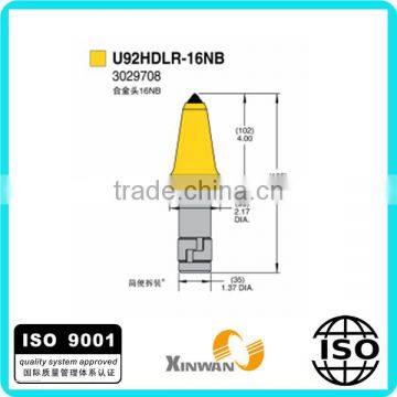 High quality mining pick Shearer /coal cutting teeth made in china U92HDLR-16NB