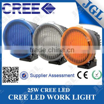 Promotion!! 10% discount Cannon work light! cree led driving light, 25W LED WORK LIGHT , 9-32v led driving light work light