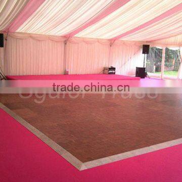 Outdoor waterproof flooring plywood interlocked wooden dance floor board