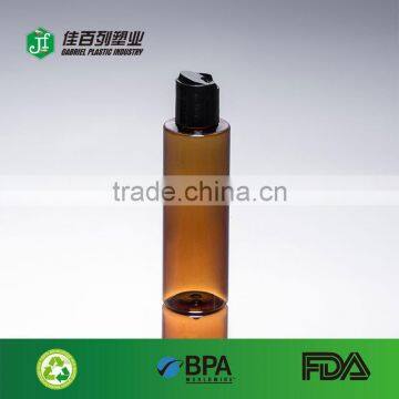 new pet products pump cap pet amber pet bottles 150ml body lotion bottle