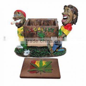 Jamaican Man Ashtray photo-2