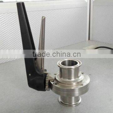 Stainless Steel China Suppliers Sanitary Butterfly Valve photo-5