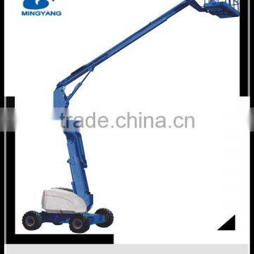 Lifting equipment self-propelled articulating 14m electric telescopic boom lift