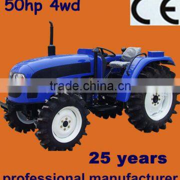 with ce certification QLN 50hp 4wd chinese agricultural tractors