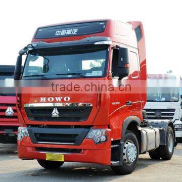 International Low Price HOWO T7H 4X2 400HP Euro4 AMT Tractor Head Truck for Sale photo-2