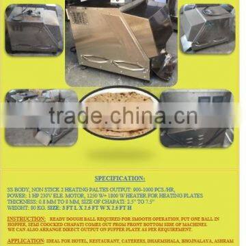 CHAPATI MACHINE - PRESSING TYPE SEMIAUTO photo-6
