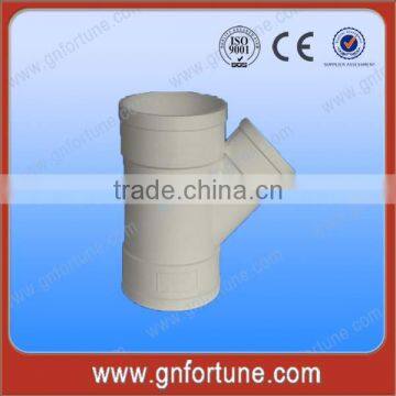 PVC Drainage Pipe Fittings 45 Reduced Y