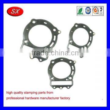 customized Cylinder Head Scooters Parts Zinc plating Steel Gasket