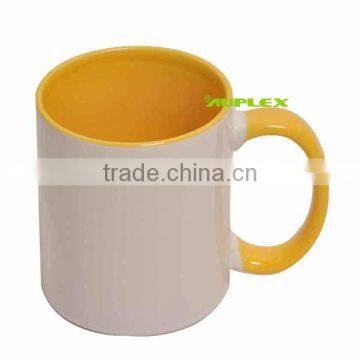 10oz 11oz AAA Grade Blank 100g Sublimation Paper Color Inside and Handle Coated Mug photo-4