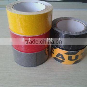 PVC 40 grits yellow and black anti slip tape