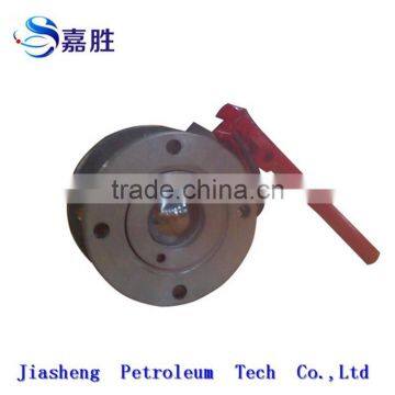Factory Supply Aluminium Flange Ball Valve With Handle photo-4