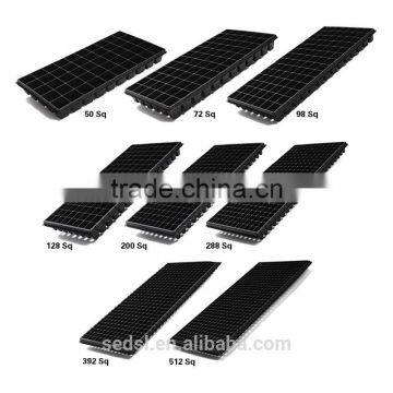 Plastic Nursery Seed Tray 128 Cells Garden Plastic Seeding Nursery Tray photo-5