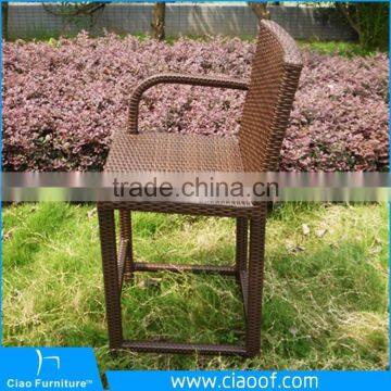 Newest High Bar Stool Garden Line Patio Furniture/French Bistro Rattan Chairs photo-4