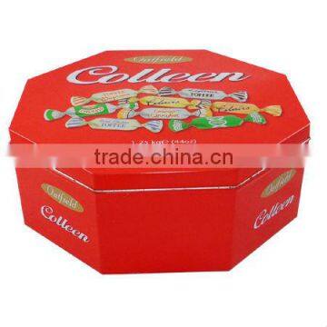 New product Anise tank square metal candy tin