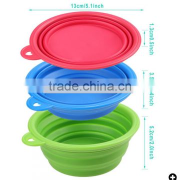 Portable dog water bowls,collapsible pet bowl,China Manufacturer