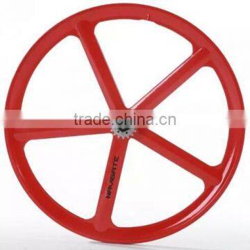 700C Lightest Strongest Magnesium Alloy Bike Wheel /fixed Gear Type Hub Bike Wheel