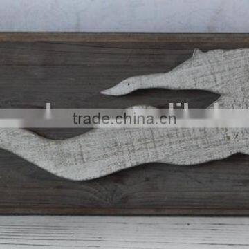 2016 Antique Wooden Wall Hook With Fish Hanger Decorative photo-4