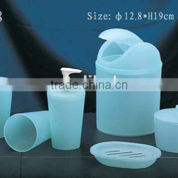 Plastic Bathroom Accessories Set, Soap Dispenser Set