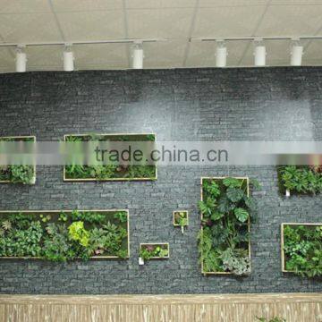 SJ0409030 High quality vertical resturant wall art grass wall decor