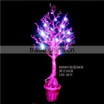 SJ0140101 Hotsale decorative led wedding decoration trees/manzanita wishing tree