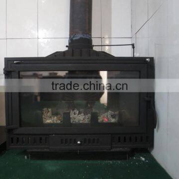 15KW China Cast Iron Wood Burning Stove for Sale / cast iron room heater HS-X9L