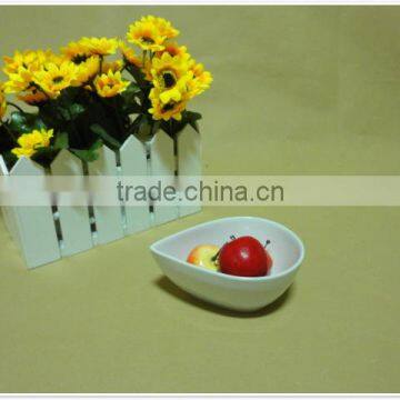 Wholesale High Quality White Ceramic Olive Shape Dish photo-2