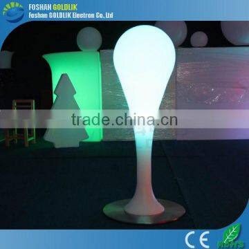 GLACS Control RGB Color LED Luminous Landscape Decoration Water-drop Floor Lamp photo-3