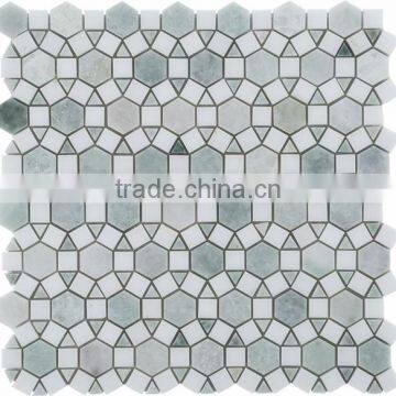 High Quality Sunflower Marble Mosaic Tiles For Bathroom/Flooring/Wall etc & Best Marble Price