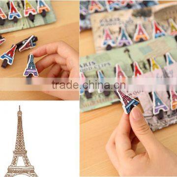 Wooden Eiffel Tower Photo Clip Holder,memo Clip photo-3